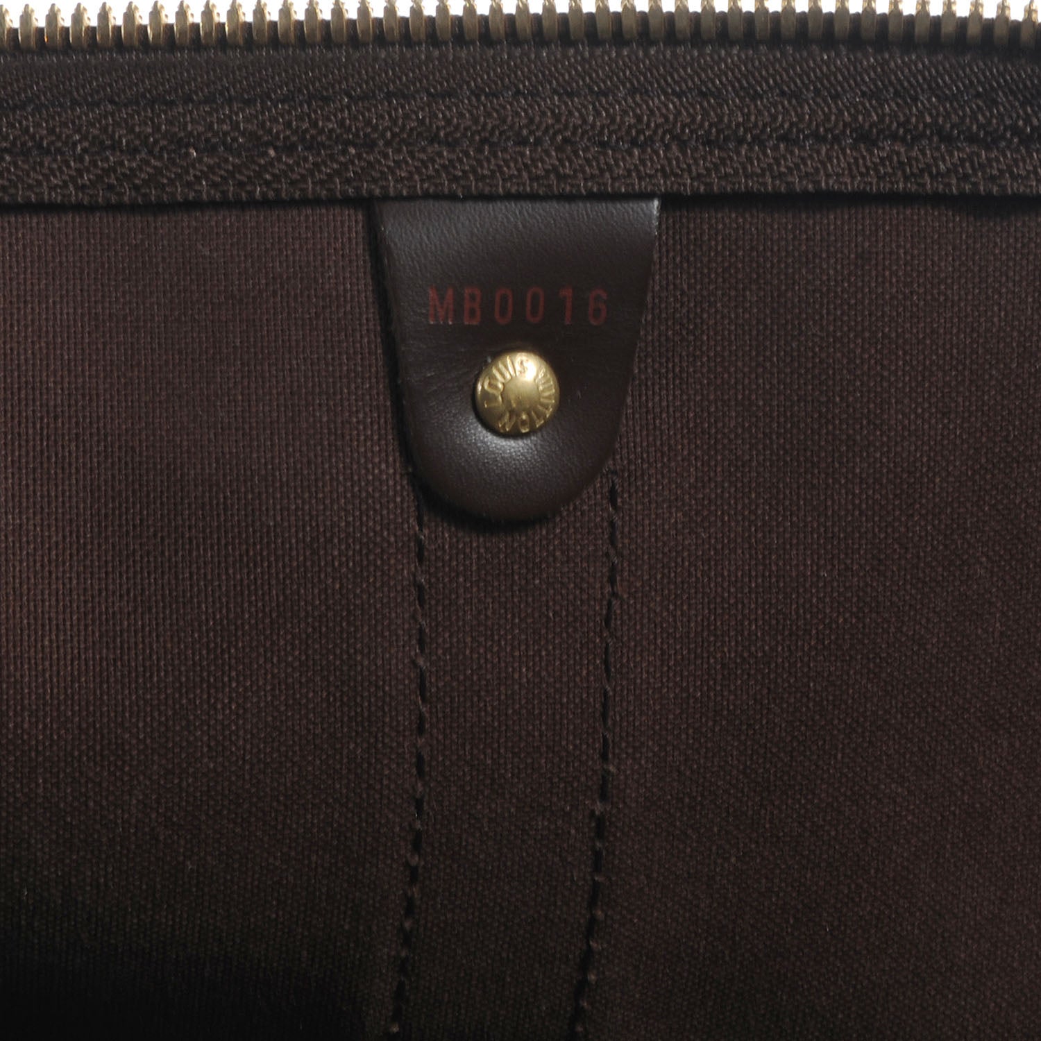 Louis Vuitton Damier Ebene Keepall 50 7 of 8
