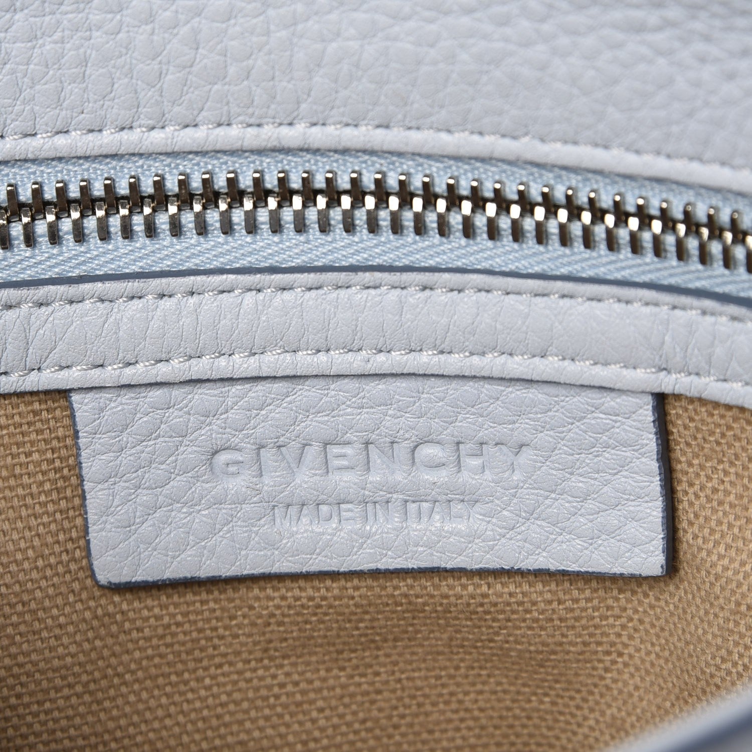 Givenchy Calfskin Small Pandora Pure Flap Bag Light Blue 6 of 10