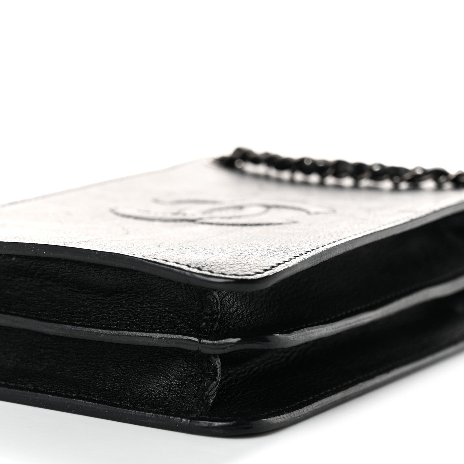 Chanel Calfskin CC Phone Holder Crossbody Black 9 of 9