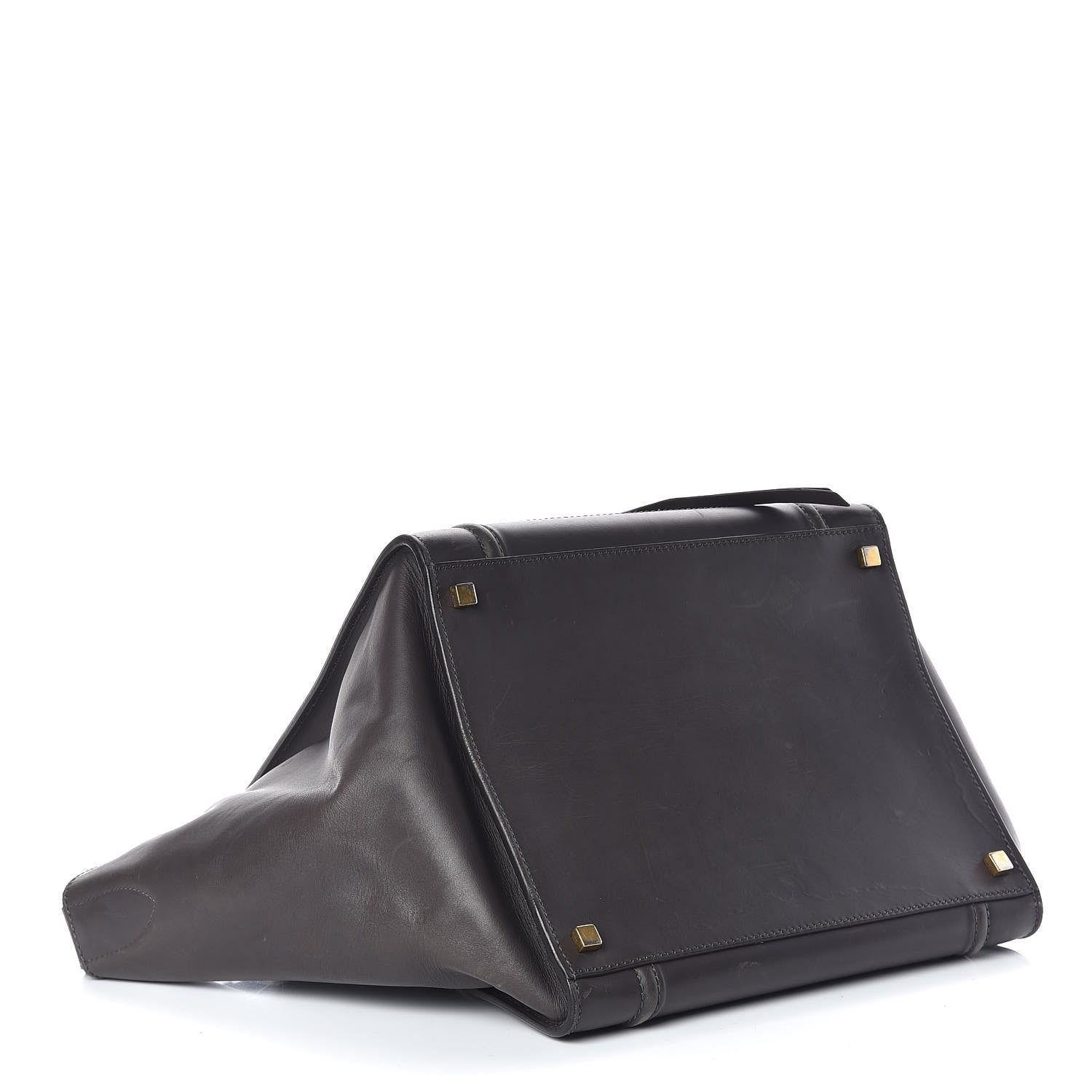 Celine Smooth Calfskin Medium Phantom Luggage Grey 4 of 11