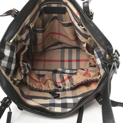 Burberry Nylon Diaper Bag Burgundy 6 of 15