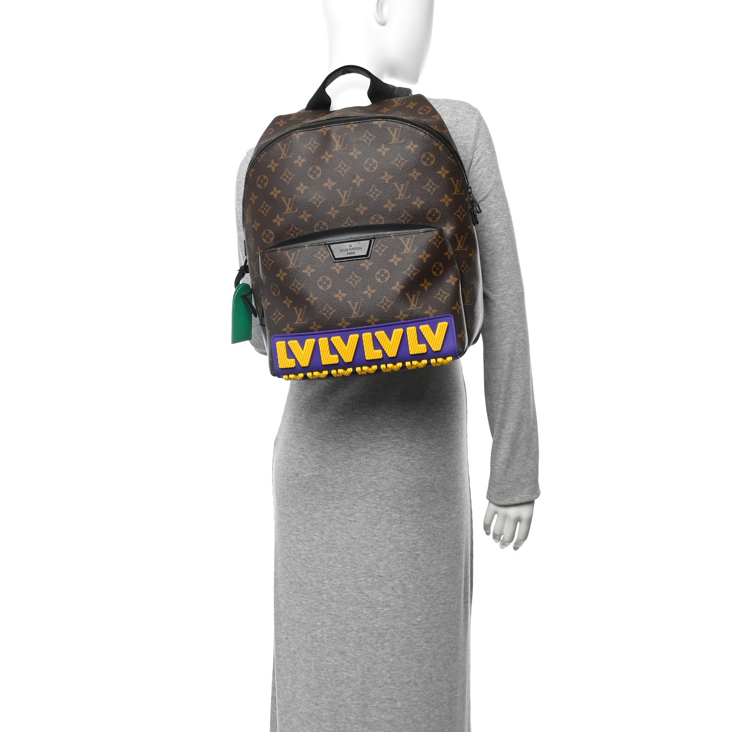 Louis Vuitton Monogram LV Rubber Discovery Backpack Multicolor 2 of 11