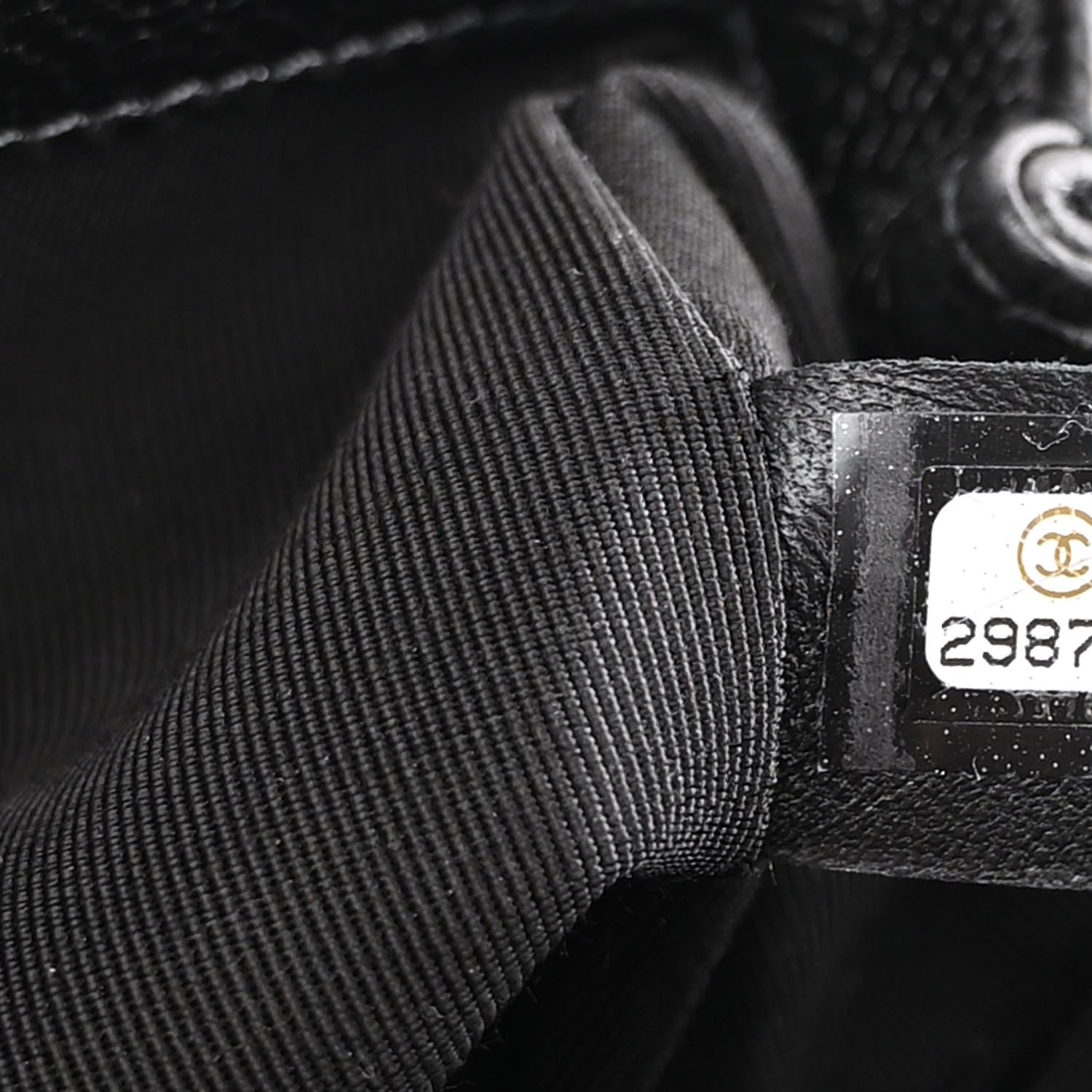 Chanel Caviar Quilted Incognito Mini Square Flap Black 7 of 11