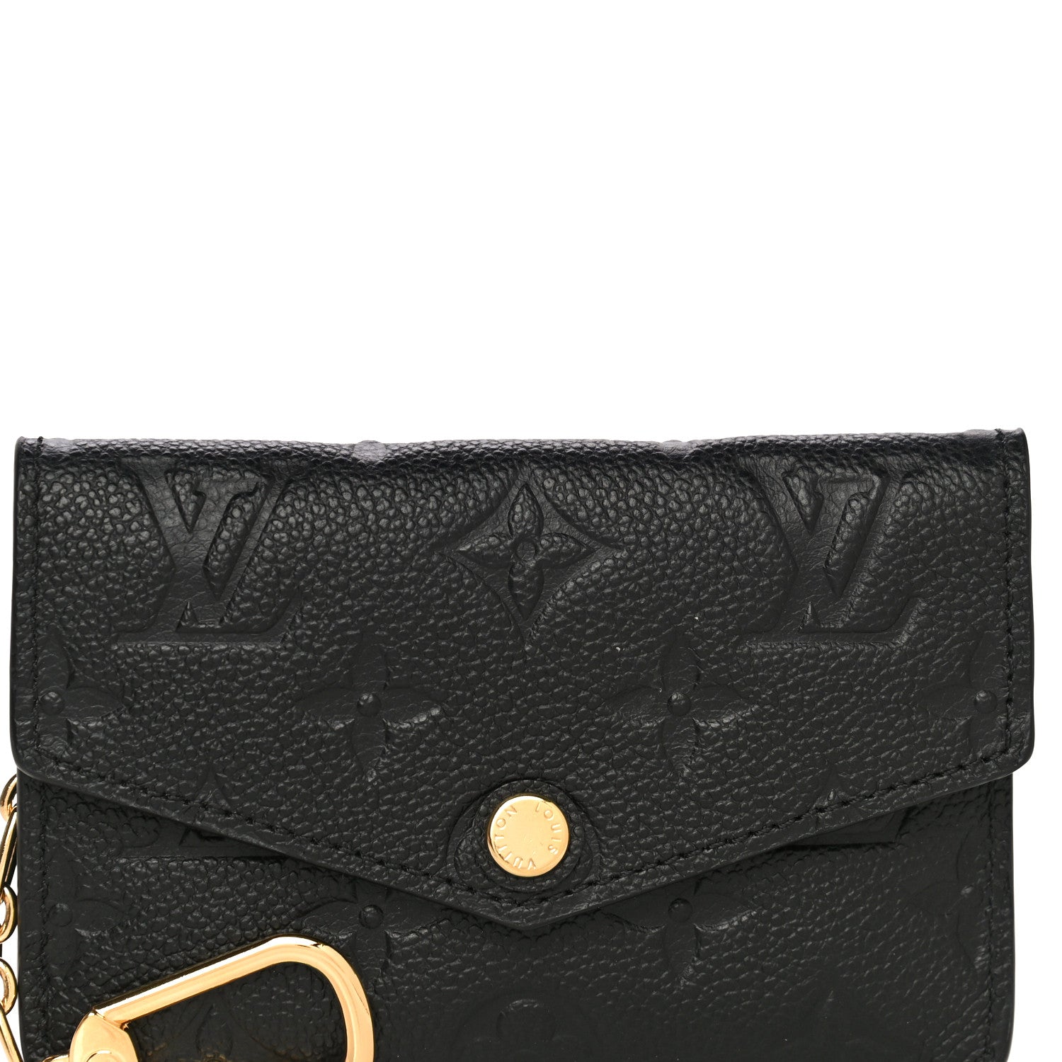 Louis Vuitton Empreinte Key Pouch Black 7 of 10