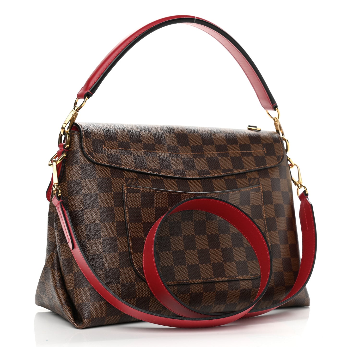 Damier Ebene Beaubourg MM Scarlet