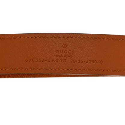Gucci Suede Cudu Blondie 30mm Belt 90 36 Blondie Cognac 3 of 5