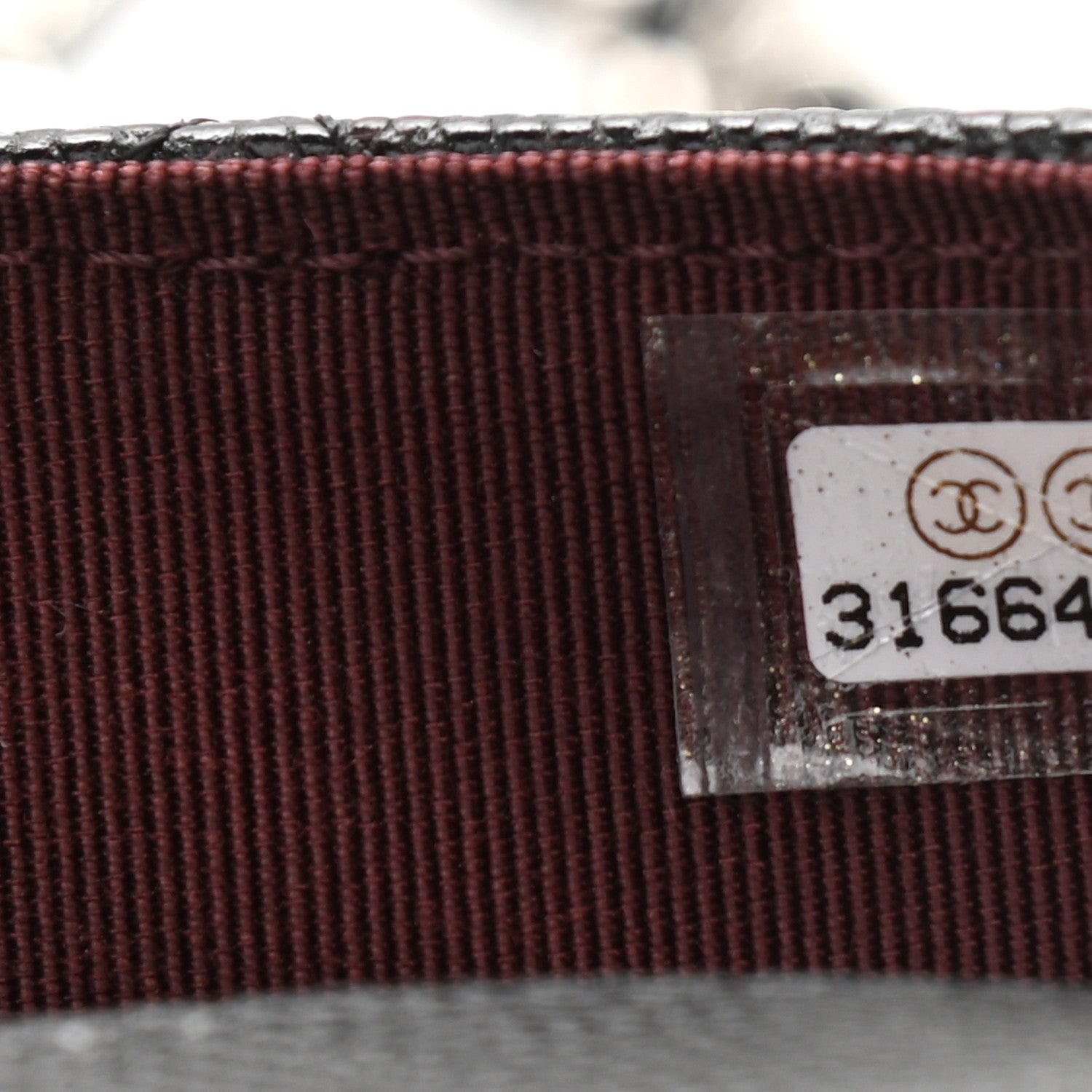 Chanel Caviar Quilted Glasses Case With Chain Black 8 of 10