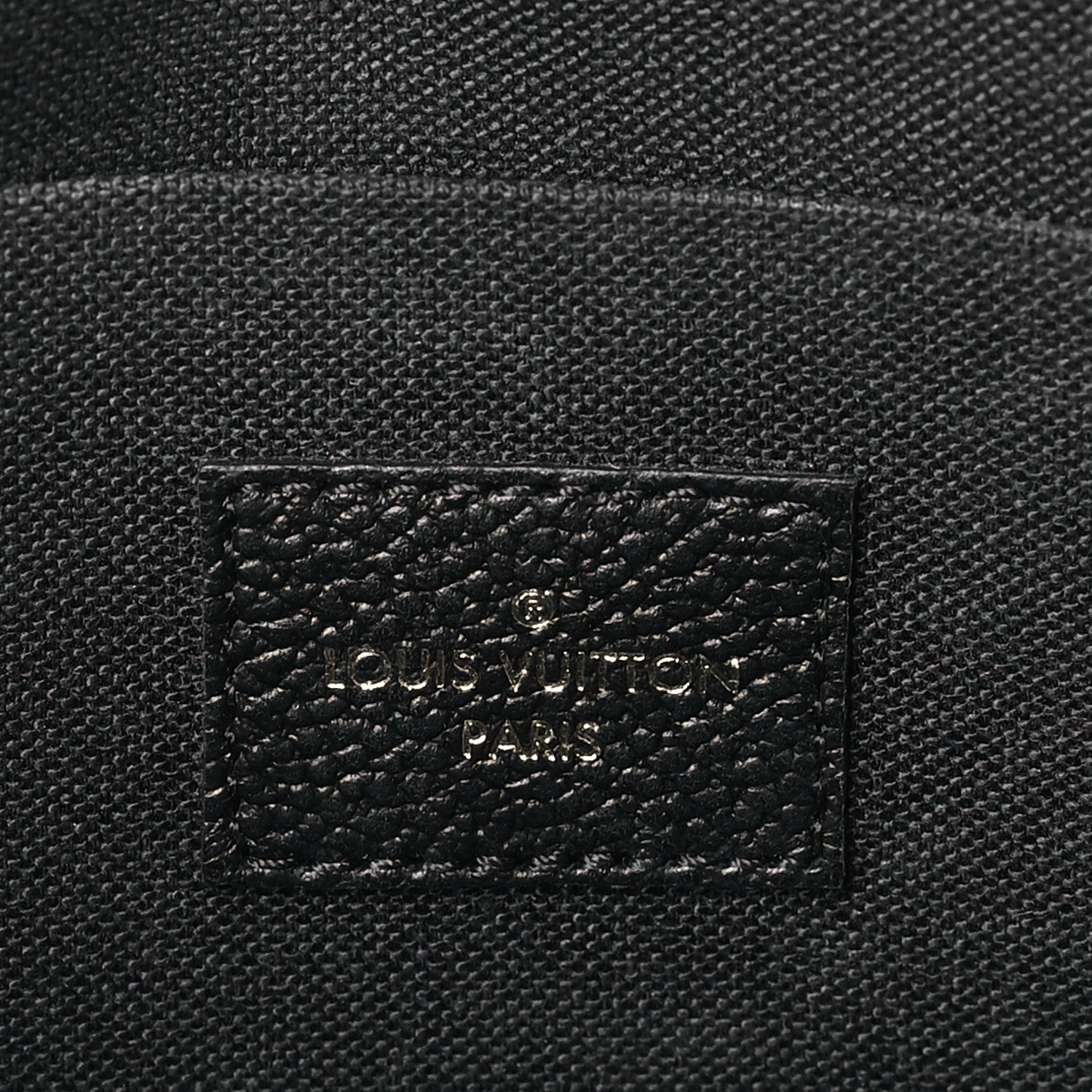 Louis Vuitton Empreinte Pochette Felicie Chain Wallet Black 7 of 10