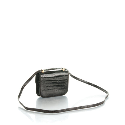 Hermes Shiny Alligator Micro Constance 14 Ebene 3 of 8