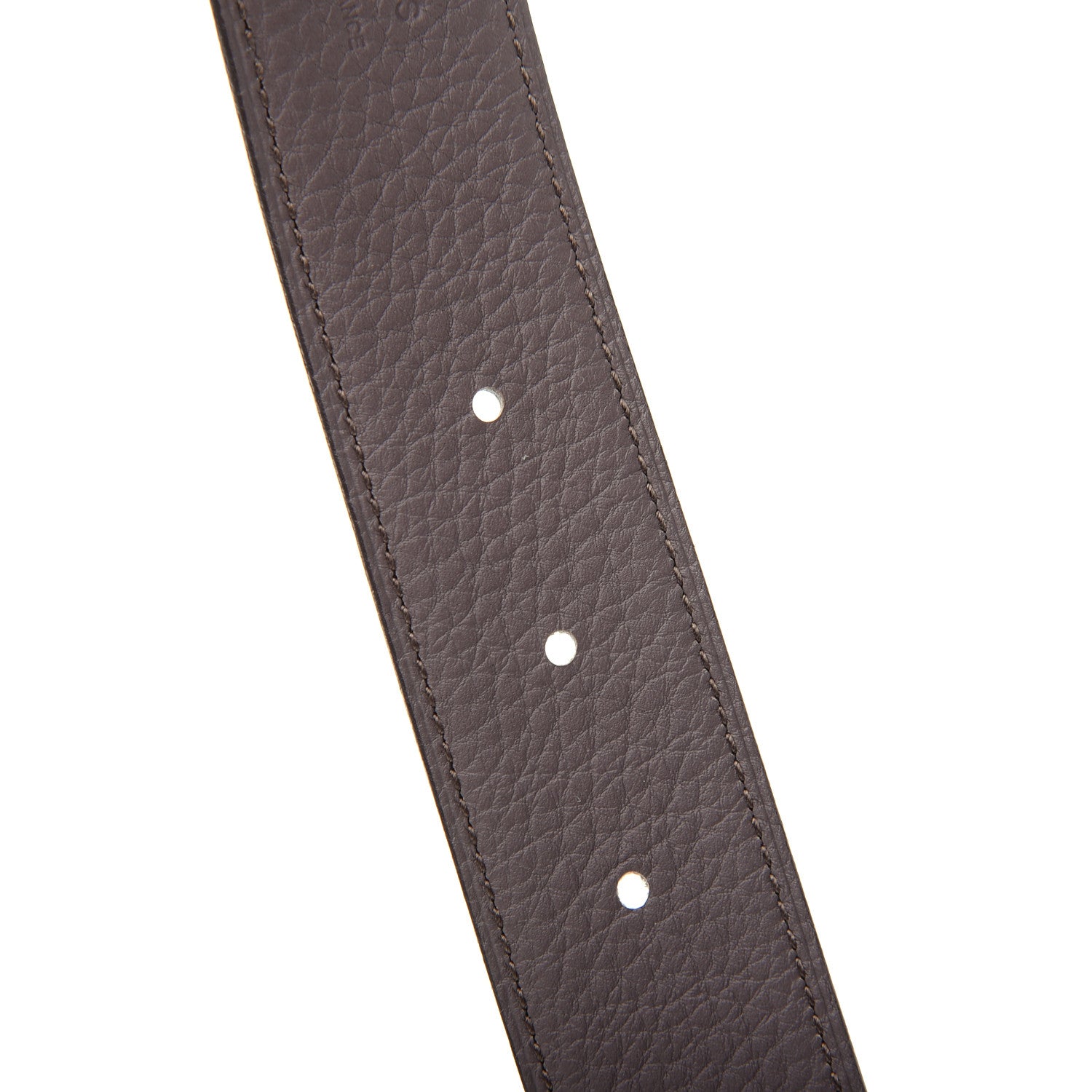 Hermes Box Togo 32mm H Belt 85 Black Etain 5 of 5