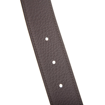 Hermes Box Togo 32mm H Belt 85 Black Etain 5 of 5