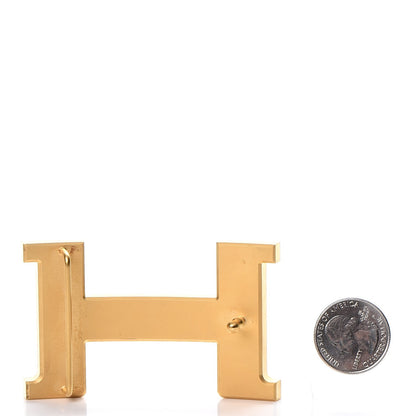 Hermes Brushed Gold 42mm Constance 2 H Belt Buckle 2 of 8