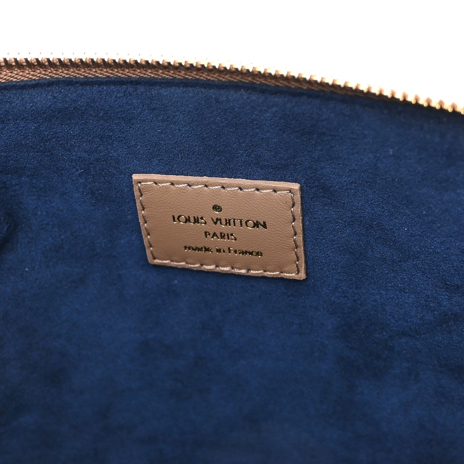Louis Vuitton Lambskin Embossed Monogram Coussin PM Taupe 8 of 11
