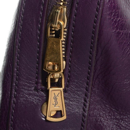Saint Laurent Leather Oversized Muse Purple 9 of 9