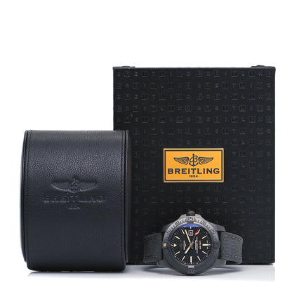 Breitling Black Titanium 48mm Avenger Blackbird 44 Automatic Watch Volcano Black V17310 5 of 5