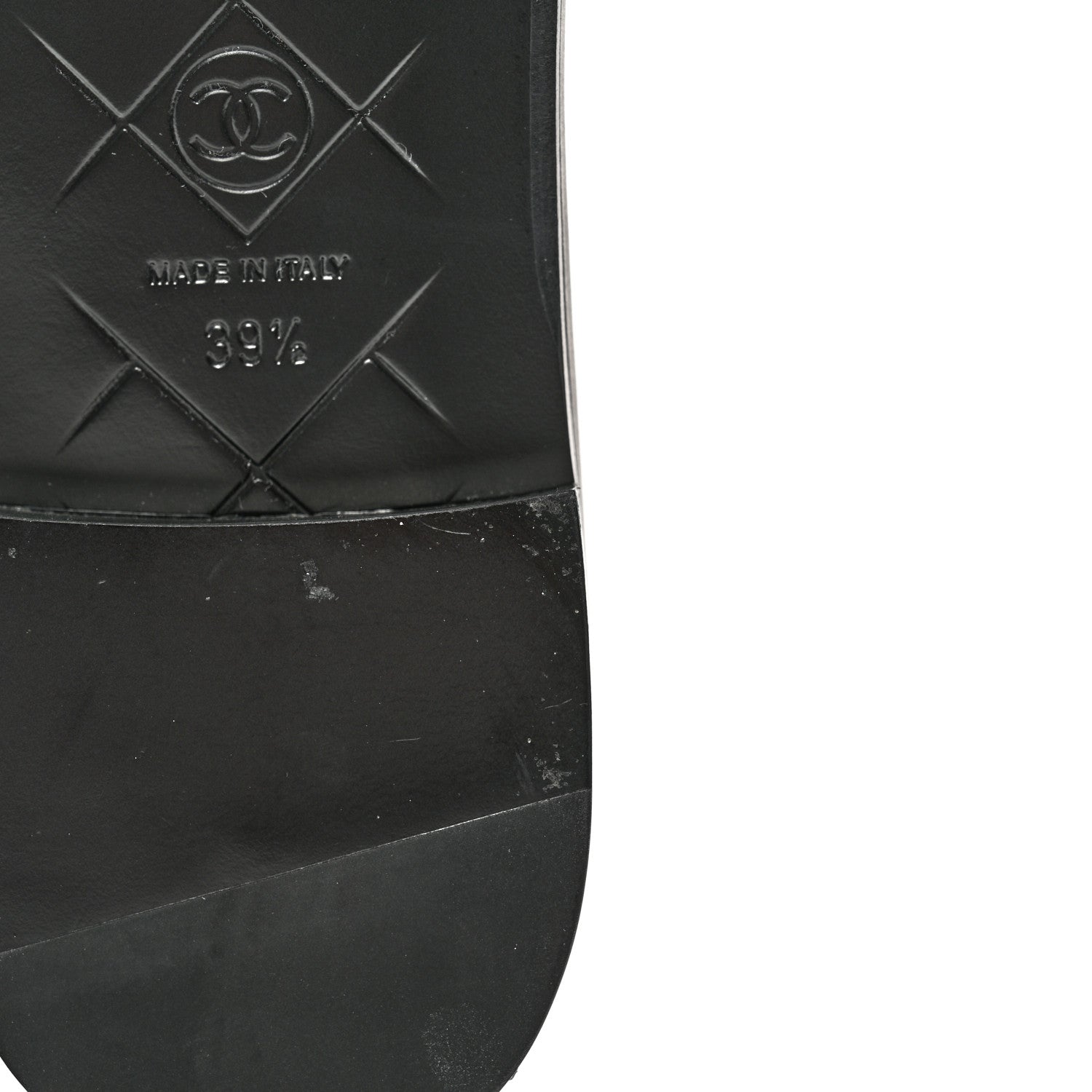 Chanel Lambskin Quilted CC Turnlock Loafers 39.5 Black 9 of 10