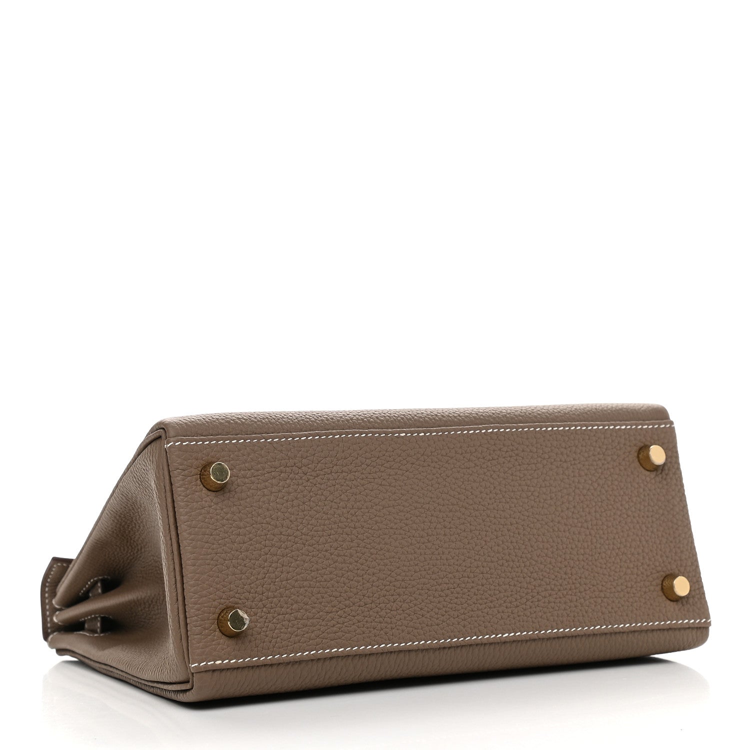 Hermes Togo Kelly Retourne 25 Etoupe 3 of 10