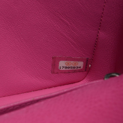 Chanel Iridescent Caviar Quilted Mini Square Flap Pink 7 of 8
