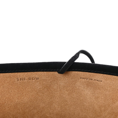 The Row Suede Calfskin Medium N/S Park Tote Black 6 of 10