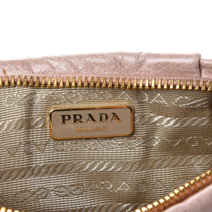Prada Vitello Shine Wristlet Cipria 6 of 8