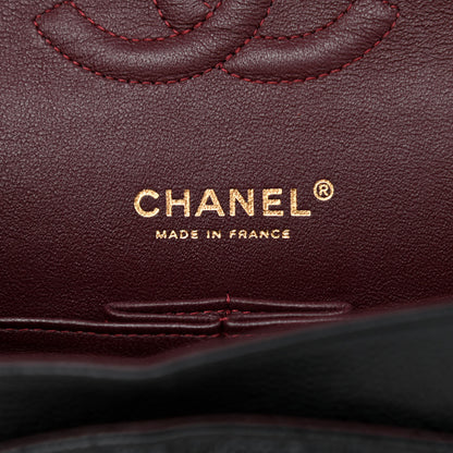 Chanel Caviar Quilted Medium Double Flap Black 6 of 14