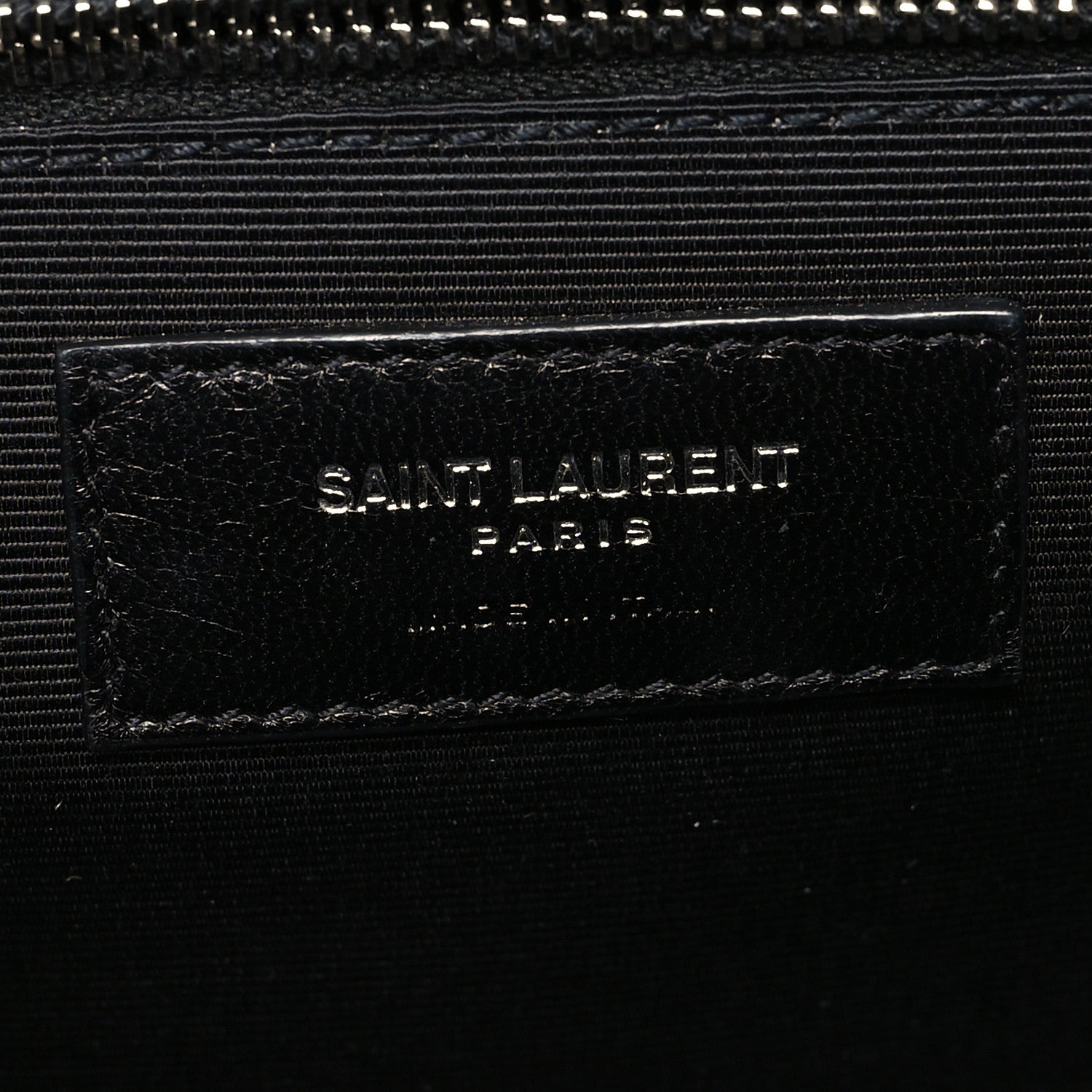 Saint Laurent Grain De Poudre Large Tri-Quilt Monogram Satchel Dark Beige 6 of 11