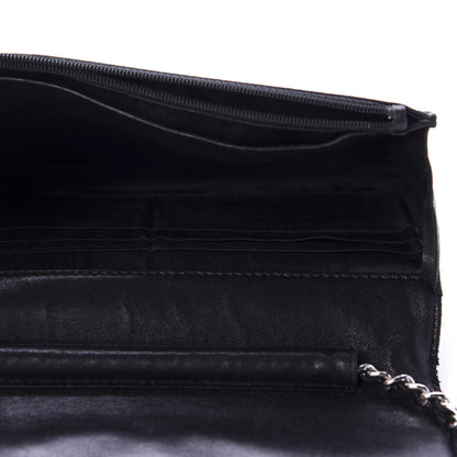 Chanel Caviar Timeless CC Wallet On Chain WOC Black 5 of 14