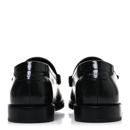 Saint Laurent Magnum Lux Calfskin Le Loafer 15 Moccasins 36 Black 6 of 11