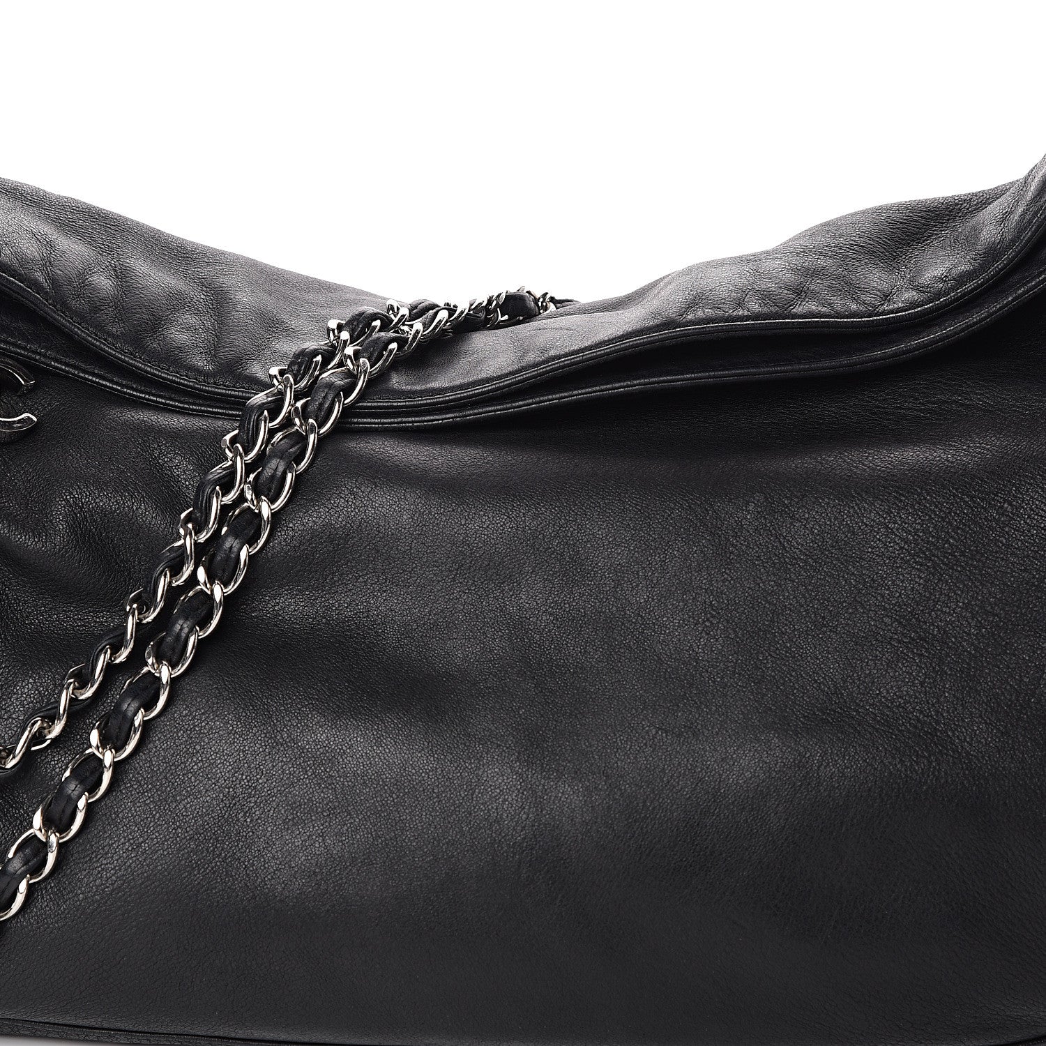 Chanel Lambskin Large Ultimate Soft Tote Black 7 of 11
