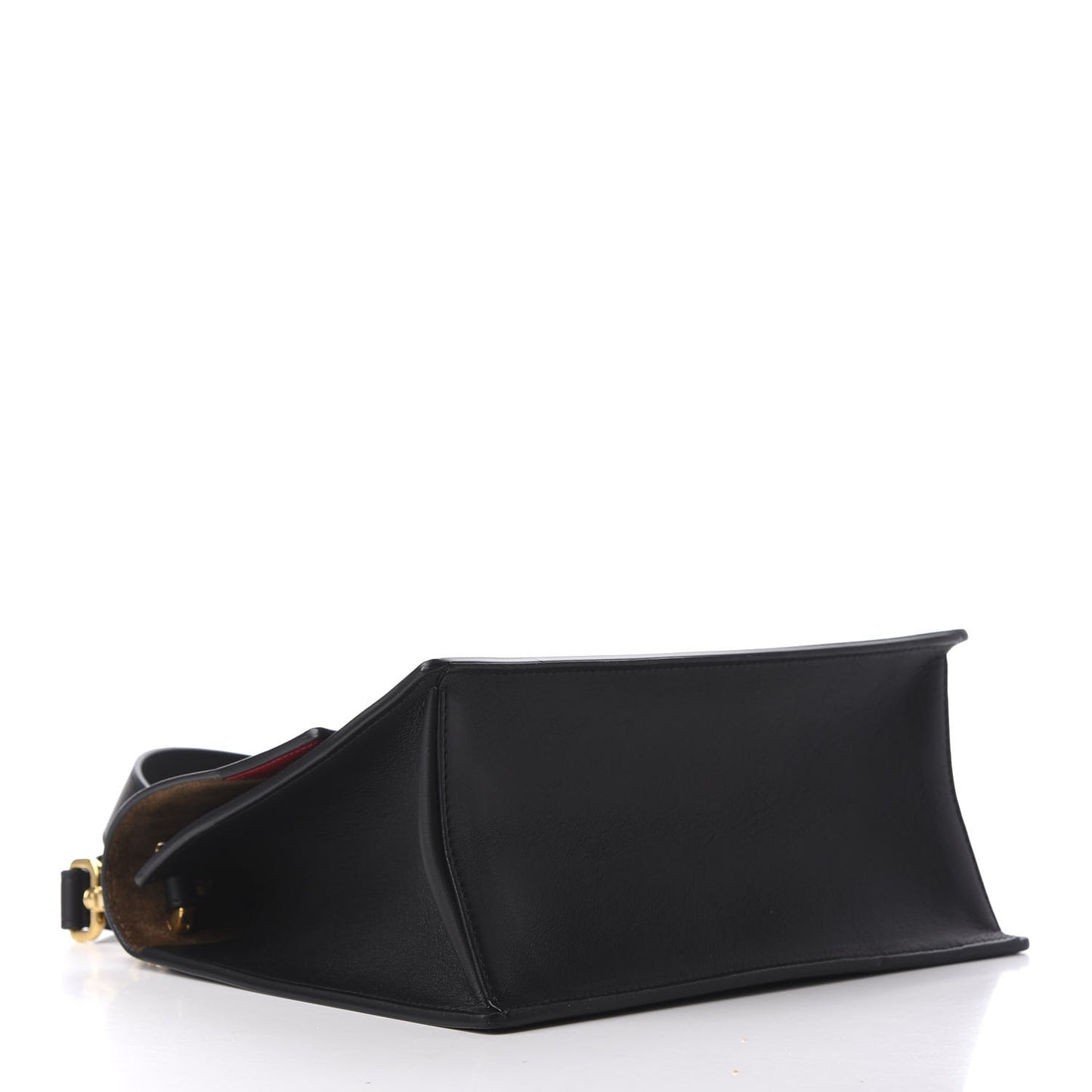 Vitello Grace Matte F is Fendi Kan U Shoulder Bag Black