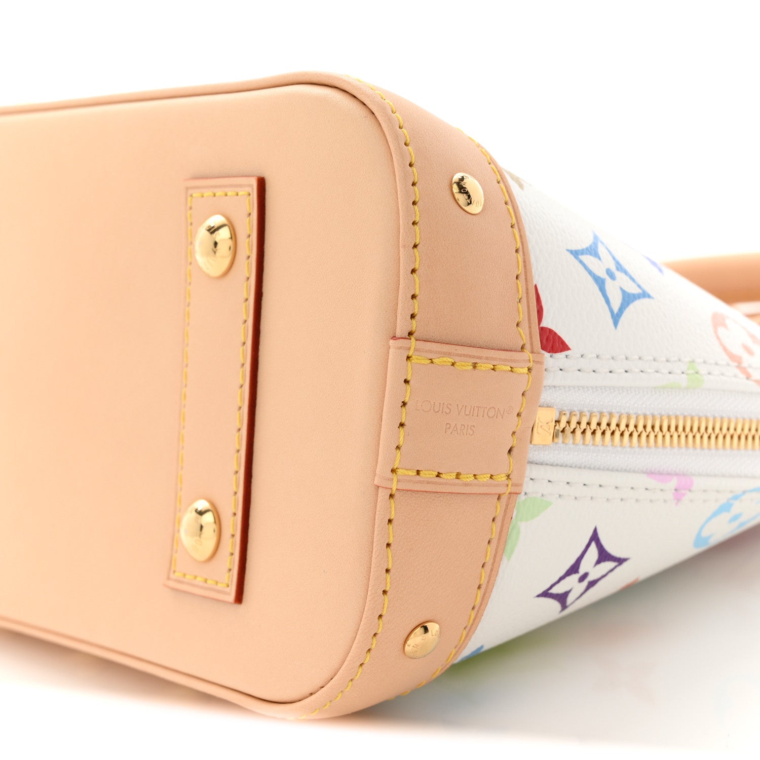 Louis Vuitton LV X TM Monogram Multicolor Alma BB White 9 of 9