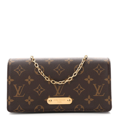 Louis Vuitton Monogram Lily Wallet On Chain 1 of 10