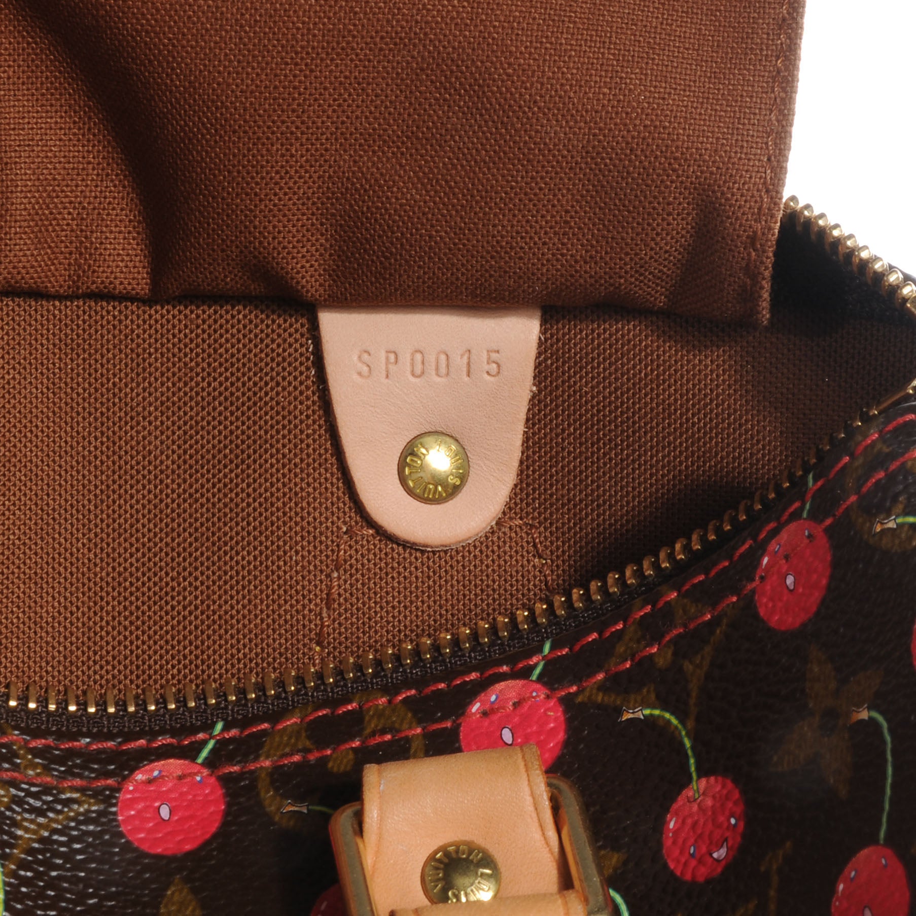 Louis Vuitton Monogram Cerises Speedy 25 6 of 7