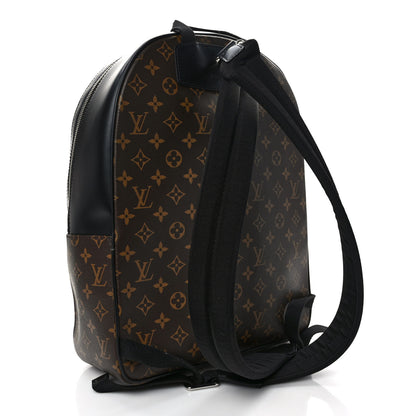Louis Vuitton Monogram Macassar Josh Backpack 3 of 8