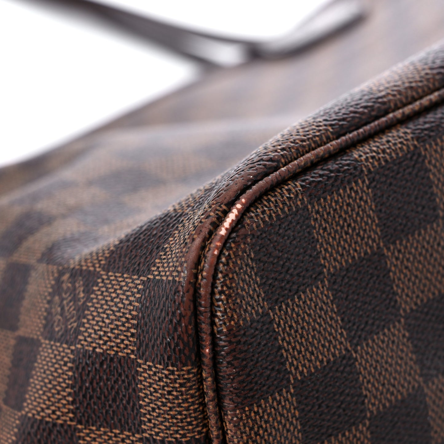 Damier Ebene Neo Neverfull MM Rose Ballerine