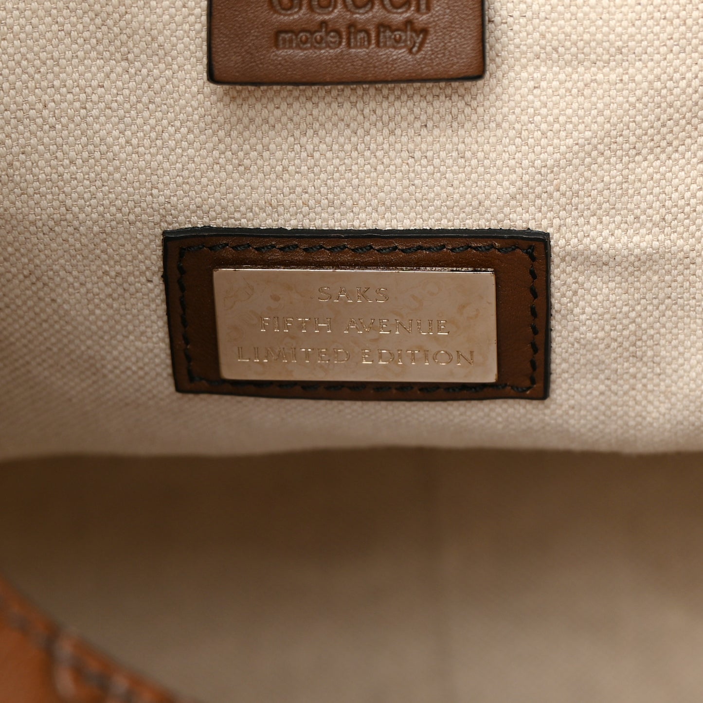 Guccissima Medium Emily Hobo Brown