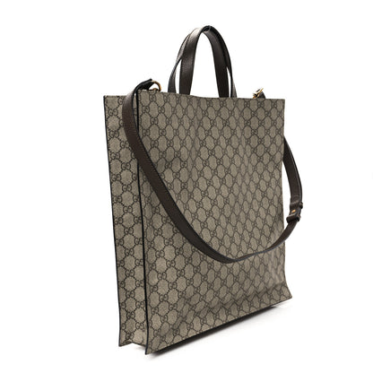Gucci Soft GG Supreme Monogram Embroidered Vertical Tote 3 of 10