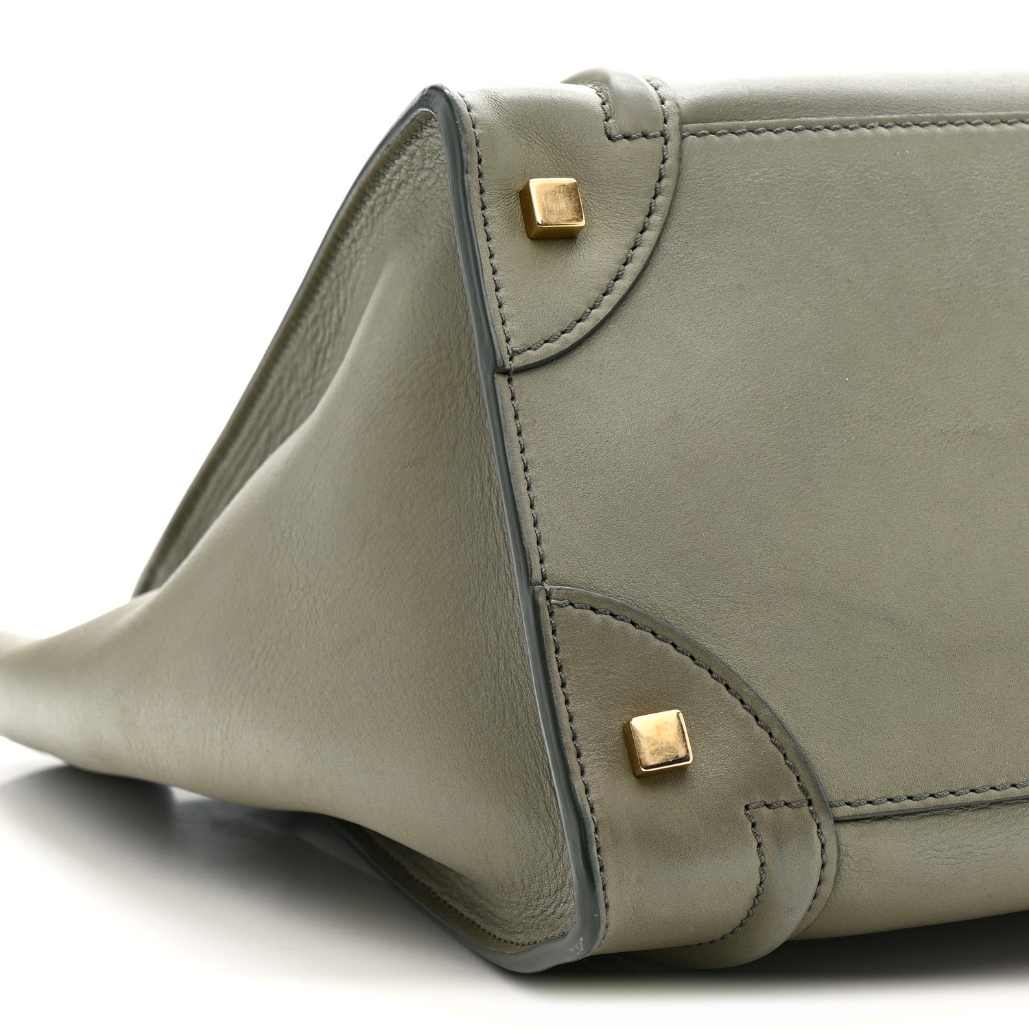 Celine Smooth Calfskin Mini Luggage Almond 9 of 19