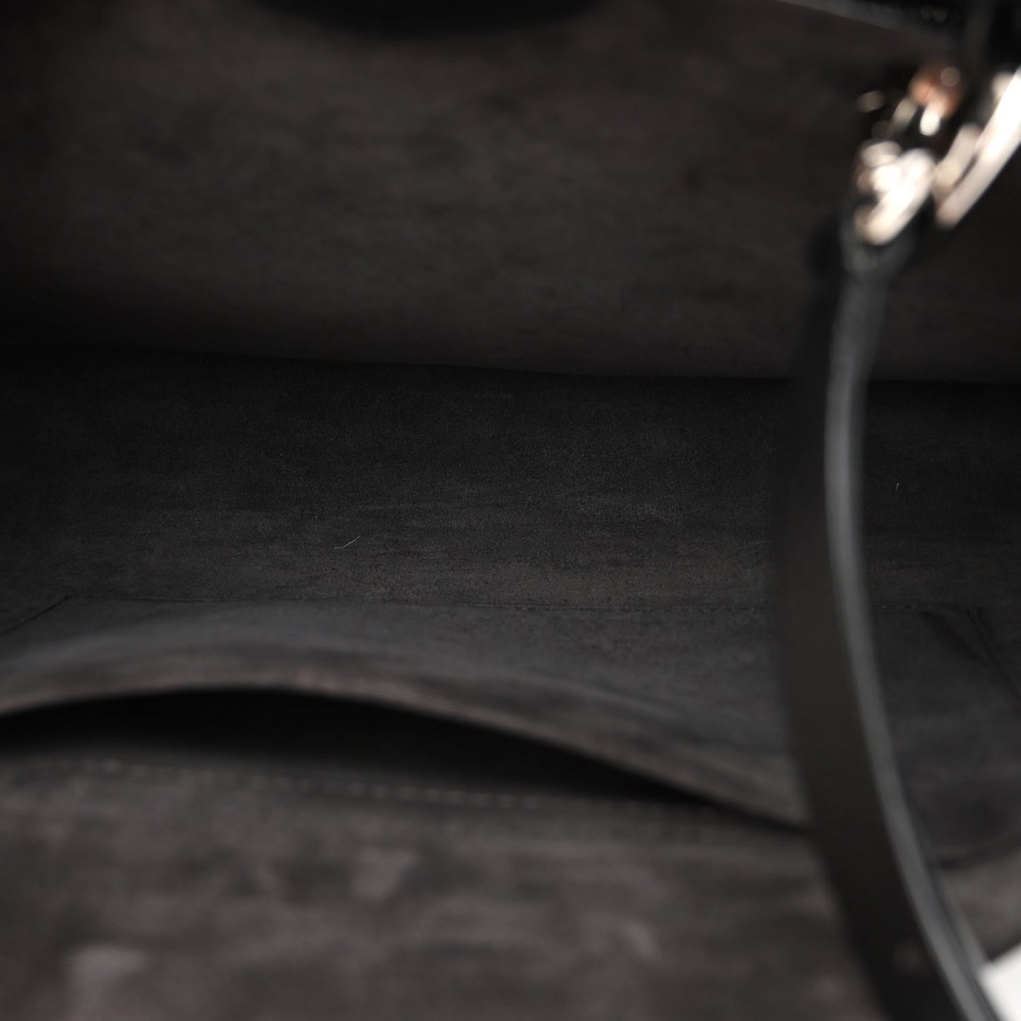 Calfskin Large Varenne Logo Top Handle Satchel Black