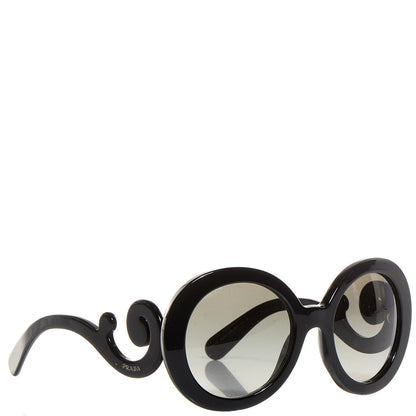 Prada Baroque Sunglasses SPR 27N Black 3 of 7