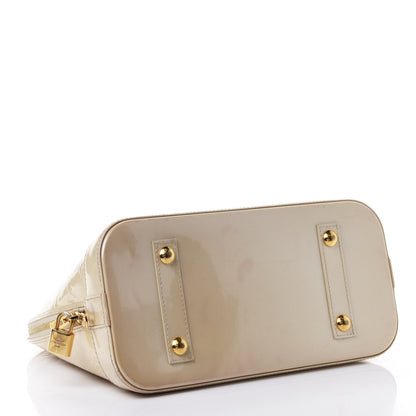 Louis Vuitton Vernis Alma PM Blanc Corail 3 of 6