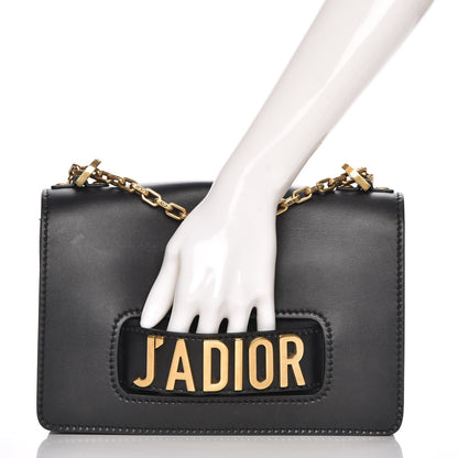 Christian Dior Calfskin J'Adior Chain Flap Bag Black 3 of 8