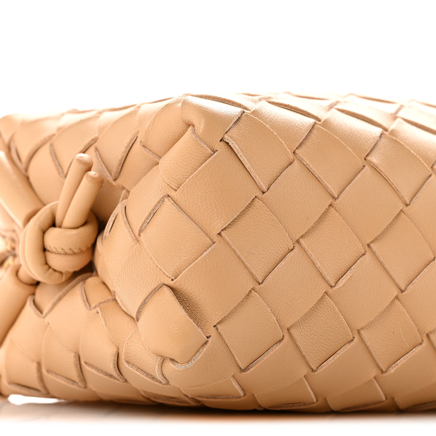 Bottega Veneta Nappa Intrecciato Mini Loop Camera Bag Almond 8 of 9