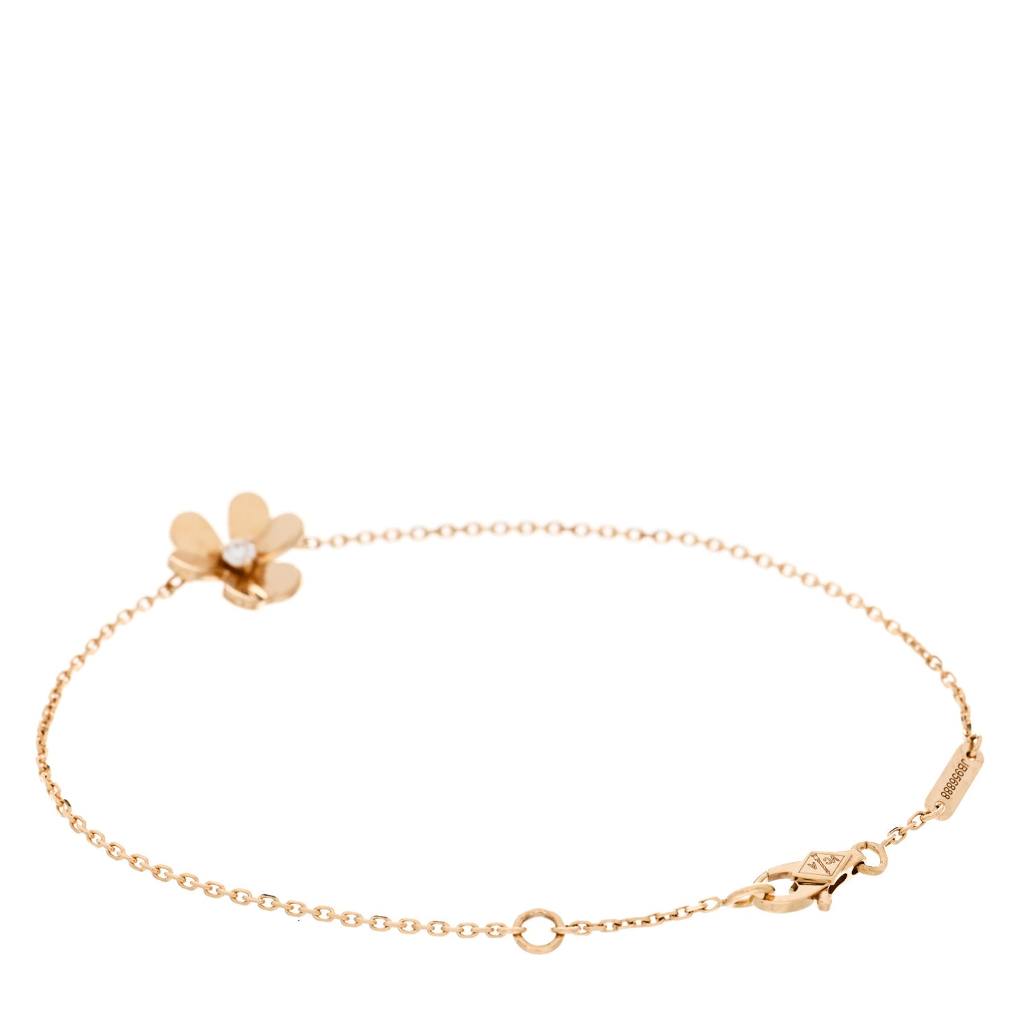 18K Yellow Gold Diamond Mini Frivole Bracelet