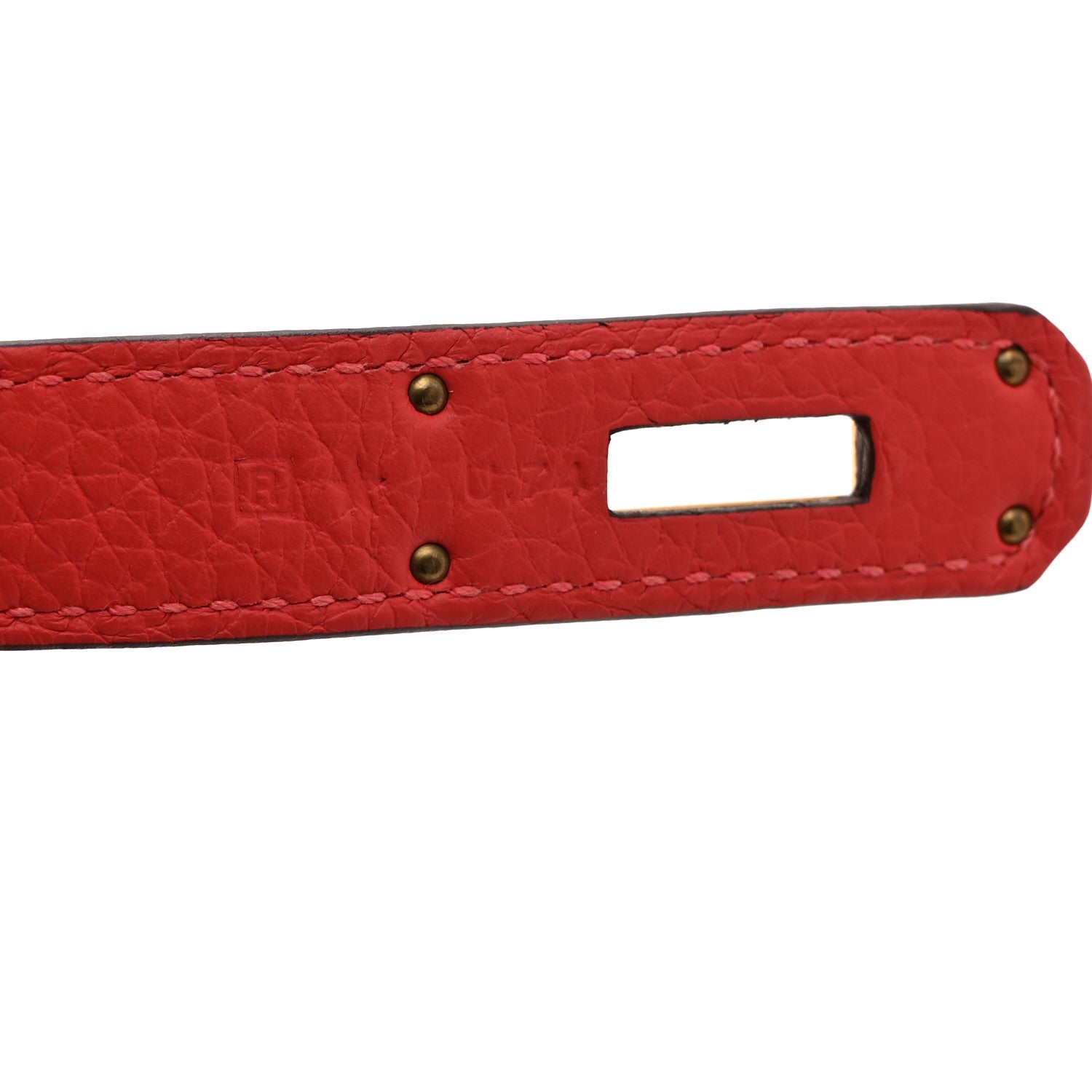 Hermes Taurillon Clemence Birkin 30 Rouge Pivoine 13 of 19