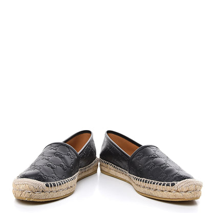 Gucci Guccissima Signature Espadrilles 40 Black 5 of 11