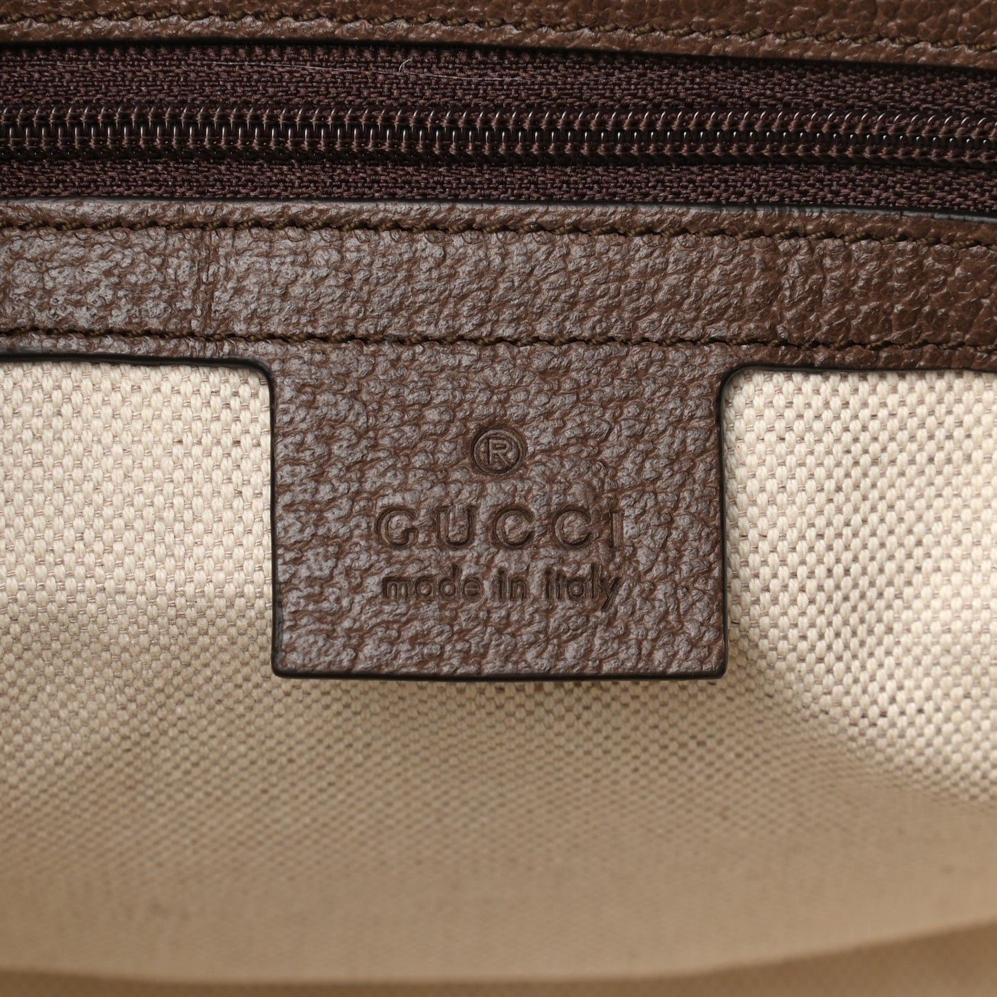 GG Supreme Monogram Web Ophidia GG Toiletry Case Beige New Acero