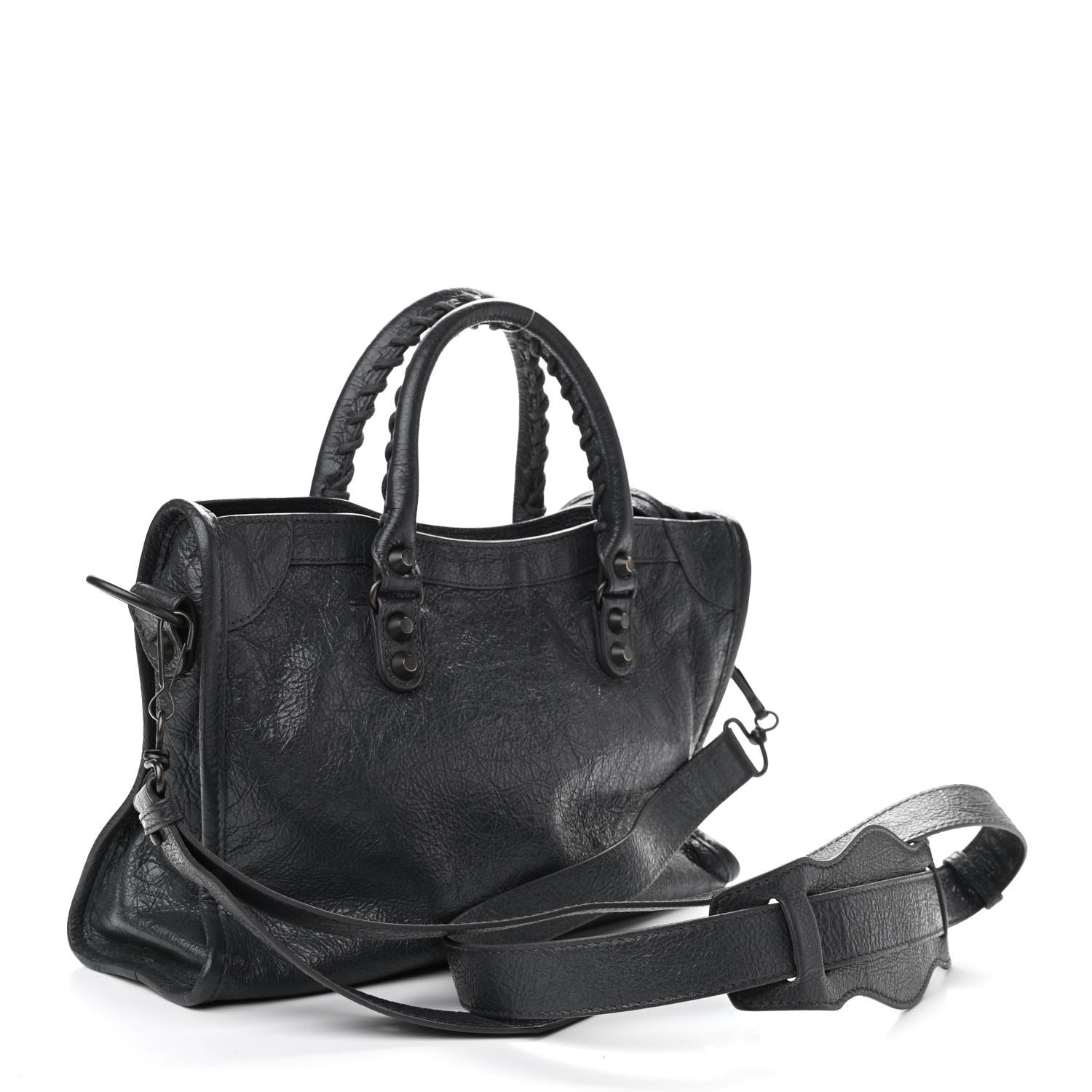 Balenciaga Agneau Classic Silver Hardware S City Gris Fossile 3 of 11