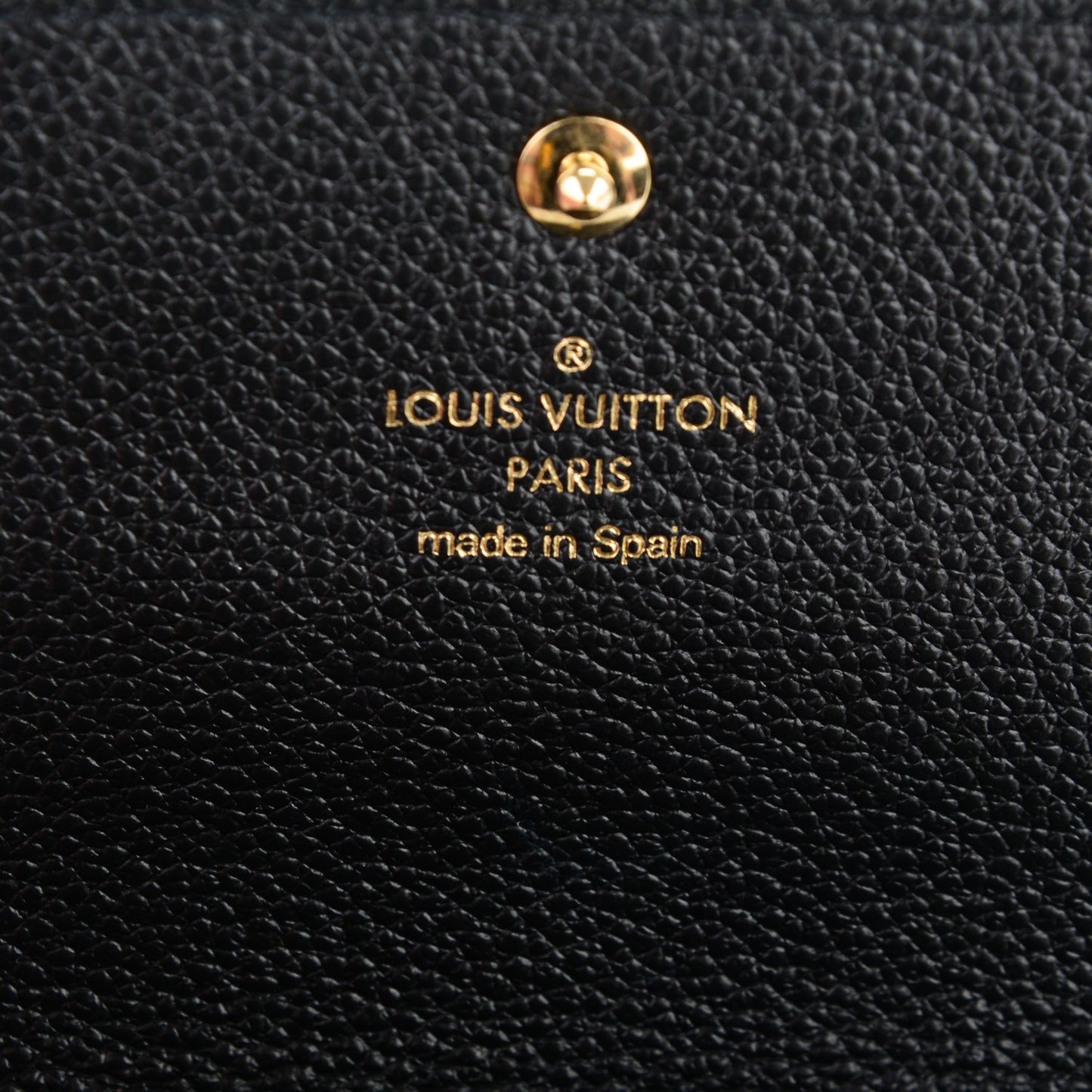 Empreinte Business Card Holder Black