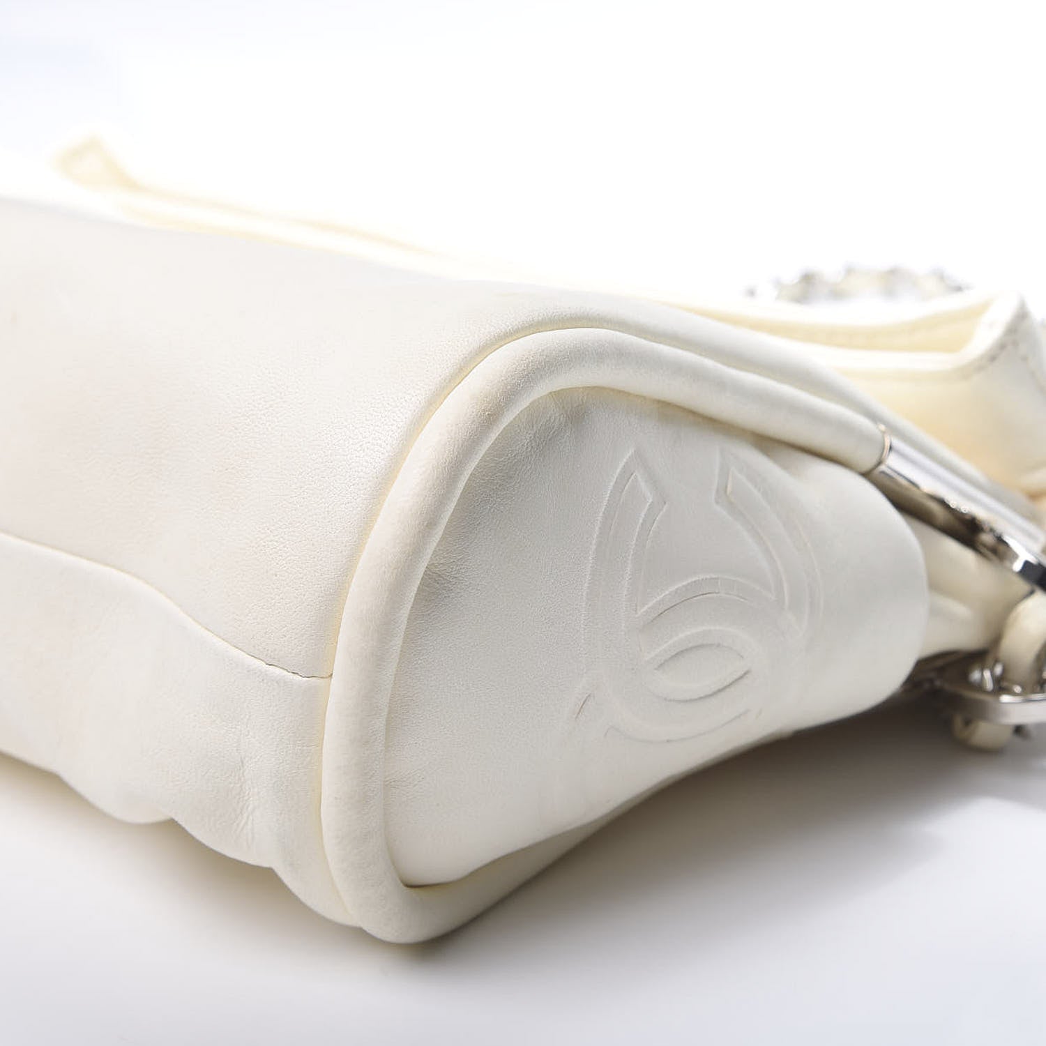 Chanel Lambskin Small Ultimate Soft Tote Ivory 11 of 13